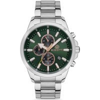Bigotti BG.1.10386.3 Takvimli 46 mm Çelik Kordon Analog Erkek Kol Saati