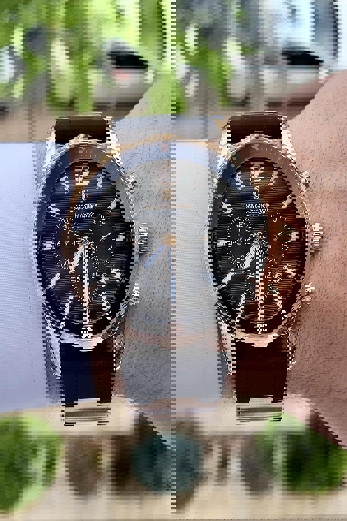 David Guner DGISTE99 Takvimli 42 mm Siyah Silikon Kordon Analog Erkek Kol Saati