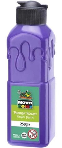 Nova Color Nc-452 250 ml Tekli Mor Parmak Boyası