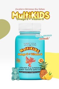 Narcissa Multikids Aromasız Çocuk Vitamin 90 Tablet