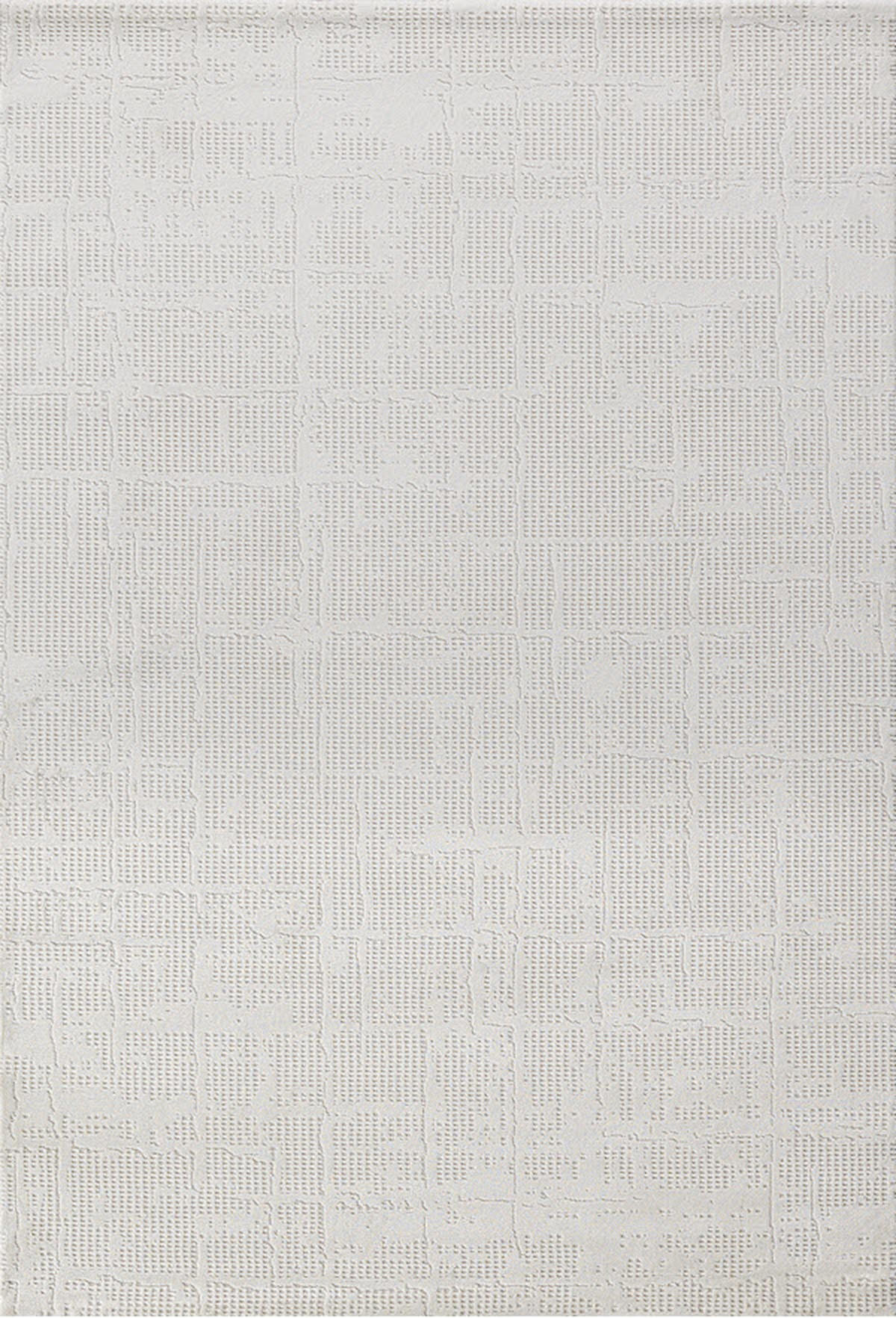 Dinarsu Adora 36387 Gri 9 mm Akrilik Yıkanabilir Orta Kaymaz Taban Dikdörtgen Makine Dokuma Salon Halısı 80x120 cm