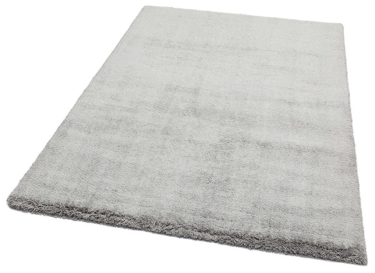 Eko Halı Comfort 1006 Gri 10 mm Mikropolyester Antibakteriyel Yıkanabilir Orta Kaymaz Dot Taban Dikdörtgen Makine Dokuma Salon Halısı 80x120 cm