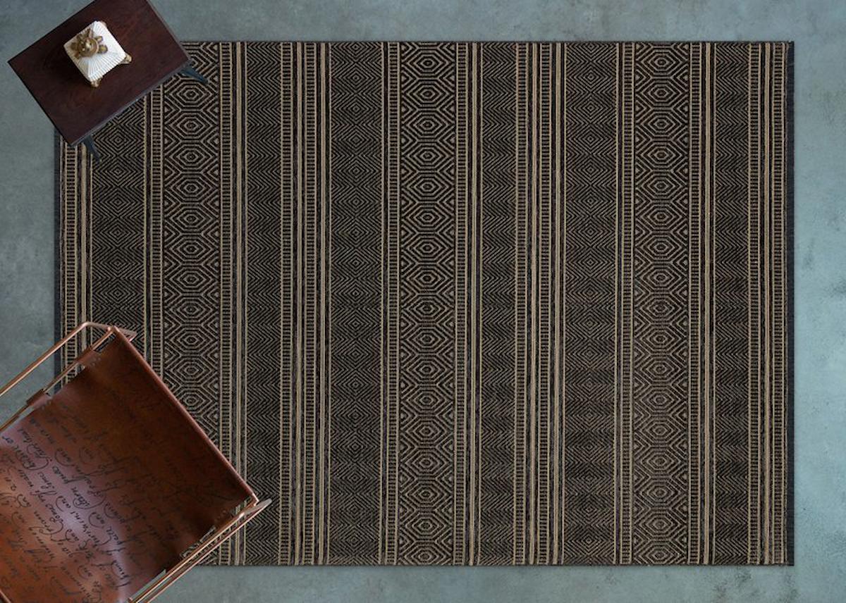 Apex Gloria 4004 Antrasit Viskon Yıkanabilir İnce Kaymaz Dikdörtgen Makine Dokuma Salon Halısı 180x280 cm