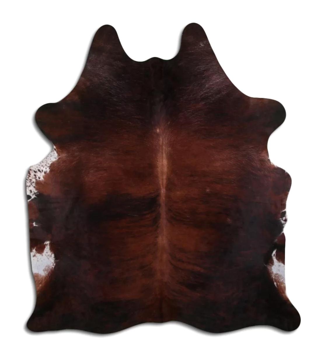 Fiesta Leather Art 104109 Çok Renkli 51 mm Deri Toz Tutmaz Yıkanabilir İnce Kaymaz Deri Taban Oval Makine Dokuma Salon Halısı 140x160 cm