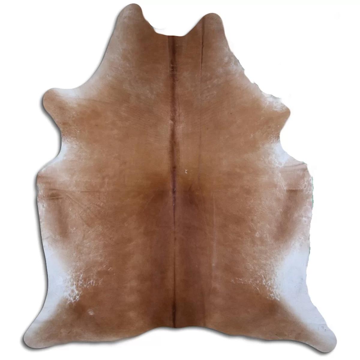 Fiesta Leather Art 104455 Çok Renkli 51 mm Deri Toz Tutmaz Yıkanabilir İnce Kaymaz Deri Taban Oval Makine Dokuma Salon Halısı 80x140 cm