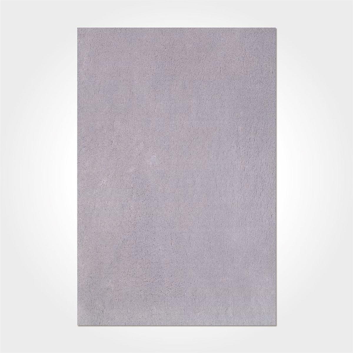 Crea Halı 3152GRI Gri 20 mm Pamuk-Polyester Toz Tutmaz Yıkanabilir Orta Kaymaz Dikdörtgen Makine Dokuma Salon Halısı 160x235 cm