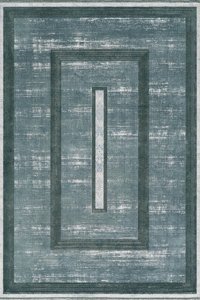 Royal Halı Da Vinci DJ02N Çok Renkli 6 mm Polyester Antibakteriyel Yıkanabilir Kalın Kaymaz Lateks Taban Dikdörtgen Makine Dokuma Salon Halısı 200x500 cm