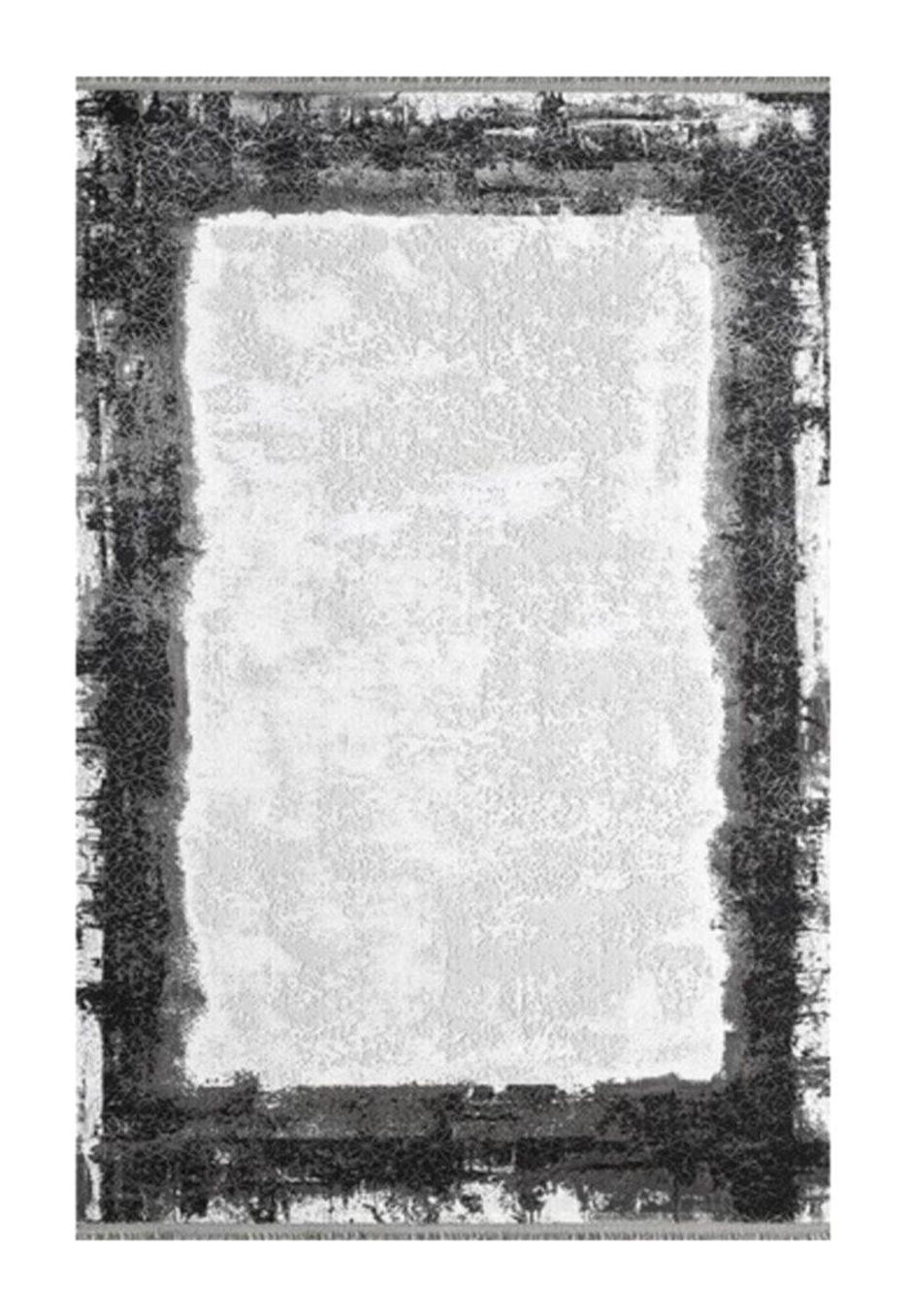 Pierre Cardin Monet MT40B Çok Renkli 10 mm Viskon Antibakteriyel Yıkanabilir İnce Kaymaz Dikdörtgen Makine Dokuma Salon Halısı 120x300 cm