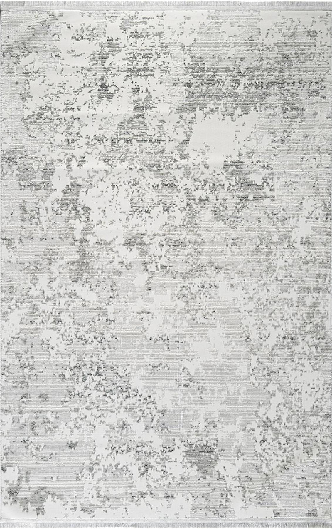 Padişah Aspen 62748 Gri 6 mm Polyester Toz Tutmaz Yıkanabilir İnce Kaymaz Dikdörtgen Makine Dokuma Salon Halısı 200x290 cm
