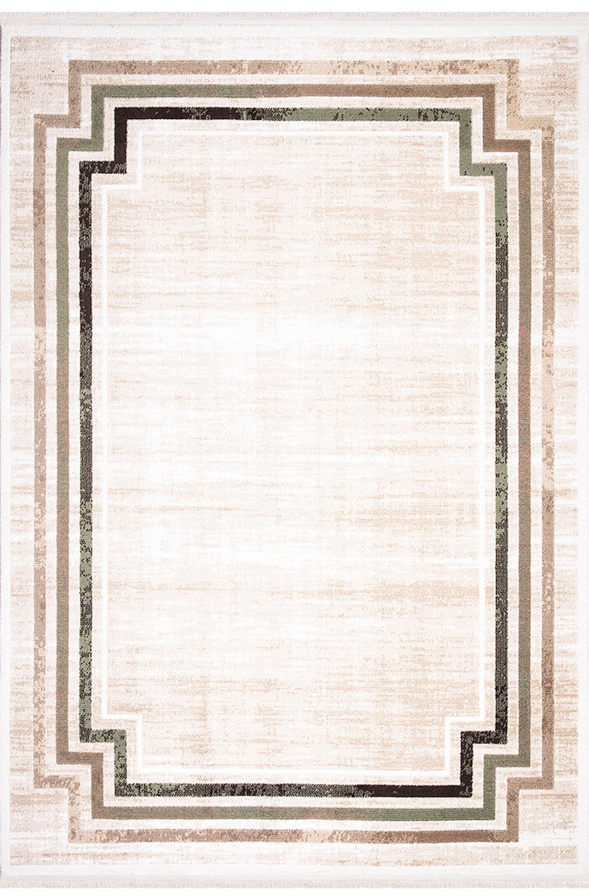 İpek Home Lapena 11502 Çok Renkli 10 mm Akrilik Yıkanabilir Orta Kaymaz Pamuk Taban Dikdörtgen Makine Dokuma Antre-Çocuk Odası-Salon-Yatak Odası Halısı 160x230 cm