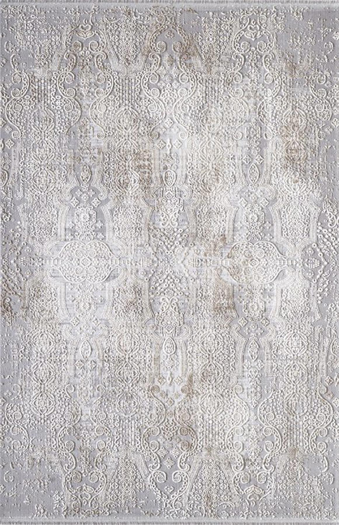 Artemis Halı Dior 5858A Çok Renkli Akrilik Yıkanabilir İnce Kaymaz Jüt Taban Dikdörtgen Makine Dokuma Salon Halısı 80x200 cm