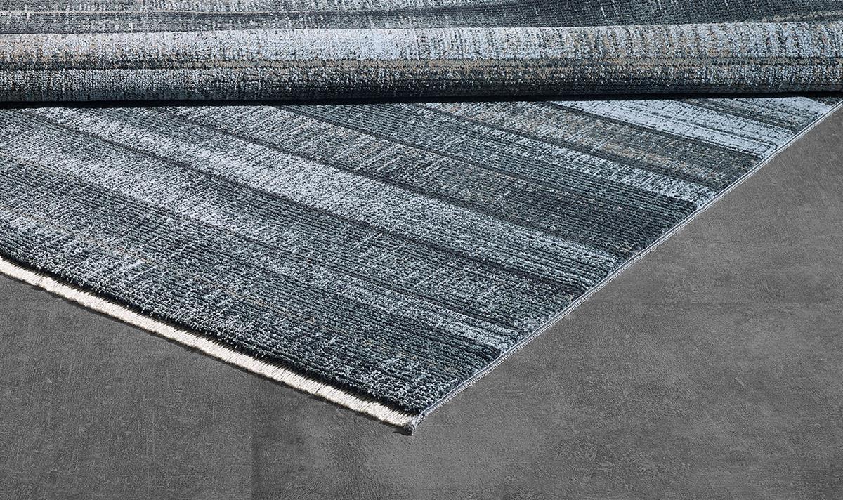 Gümüşsuyu Ecocycle 11448 Çok Renkli 8 mm Polyester Silinebilir Yıkanabilir Orta Kaymaz Dikdörtgen Makine Dokuma Salon Halısı 180x180 cm