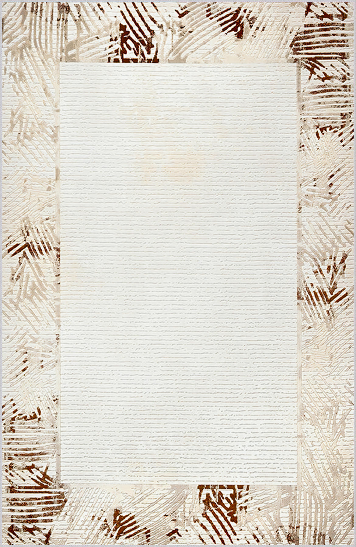 Rovigo Home RVG0758 Çok Renkli 8 mm Polyester Antibakteriyel-Leke Tutmaz-Toz Tutmaz Yıkanabilir İnce Kaymaz Dot Taban Dikdörtgen Makine Dokuma Salon Halısı 100x300 cm
