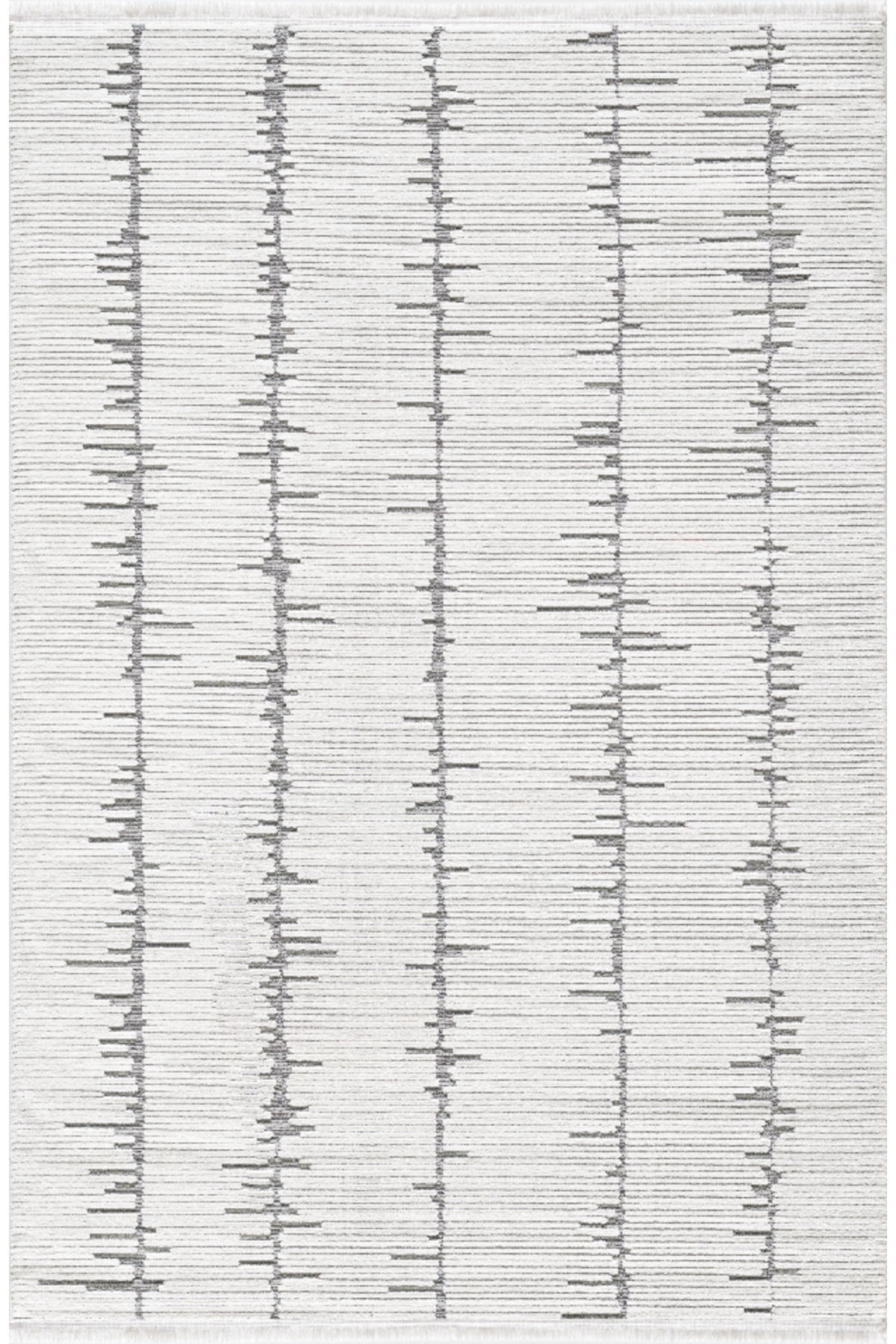 Pierre Cardin Greyna Gri 9 mm Mikropolyester Antibakteriyel Yıkanabilir İnce Kaymaz Dikdörtgen Makine Dokuma Salon Halısı 100x200 cm