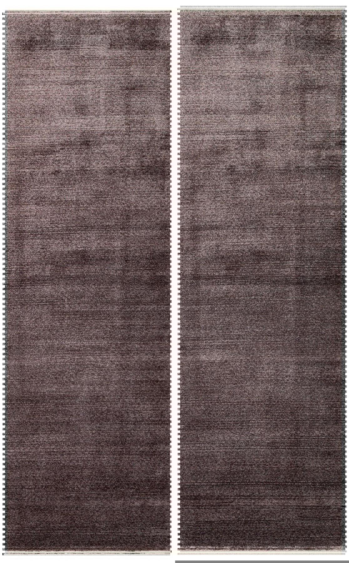 Eko Halı Tibet Antrasit 7.5 mm Akrilik Silinebilir Yıkanabilir Orta Kaymaz Dikdörtgen El Dokuması Oturma Odası-Salon Halısı 300x400 cm