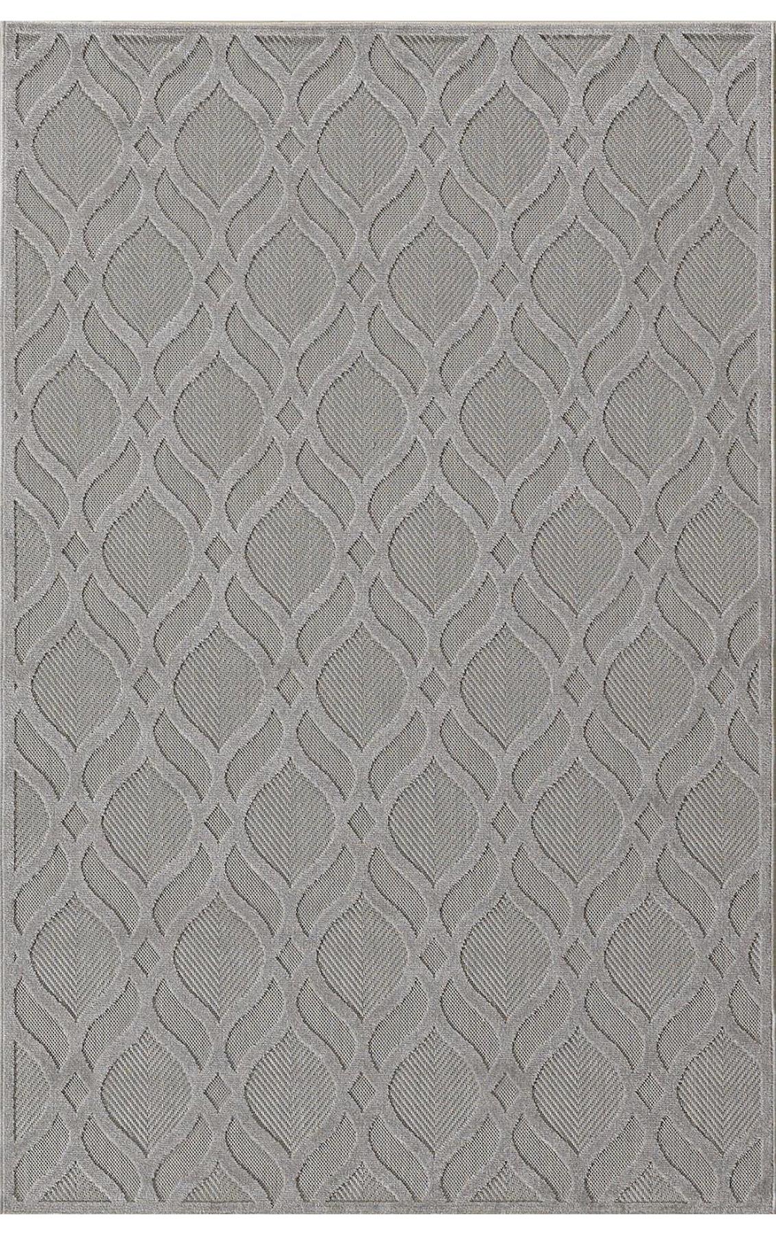 Padişah 54093 Krem 5 mm Polyester Yumuşak Yıkanabilir İnce Kaymaz Dikdörtgen Makine Dokuma Salon Halısı 160x230 cm
