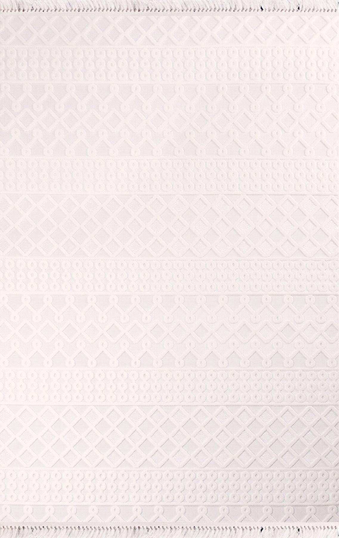 Nexus Torino 1540A Çok Renkli 7 mm Polyester Antialerjenik Yıkanabilir İnce Dikdörtgen Makine Dokuma Salon Halısı 120x180 cm