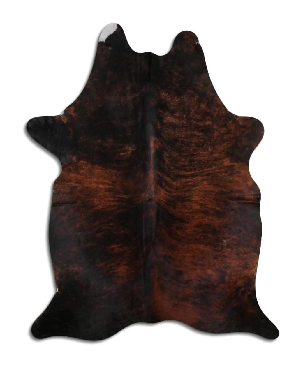 Fiesta Leather Art 104573 Çok Renkli 51 mm Deri Toz Tutmaz Yıkanabilir İnce Kaymaz Deri Taban Oval Makine Dokuma Salon Halısı 120x160 cm