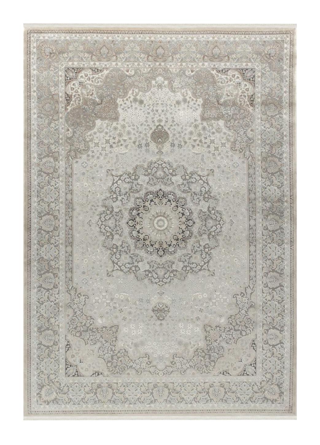 Apex Aura 2861 Çok Renkli Viskon Yıkanabilir İnce Kaymaz Jüt Taban Dikdörtgen Makine Dokuma Salon Halısı 100x150 cm