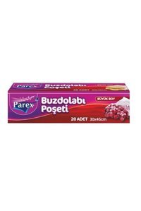 Parex Büyük Buz Dolabı Poşeti 20 Adet