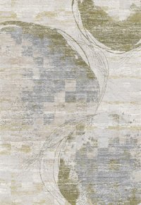 Elexsus Ascension 3348 Çok Renkli 8 mm Viskon Silinebilir Yıkanabilir Orta Kaymaz Dikdörtgen Makine Dokuma Oturma Odası-Salon Halısı 200x290 cm
