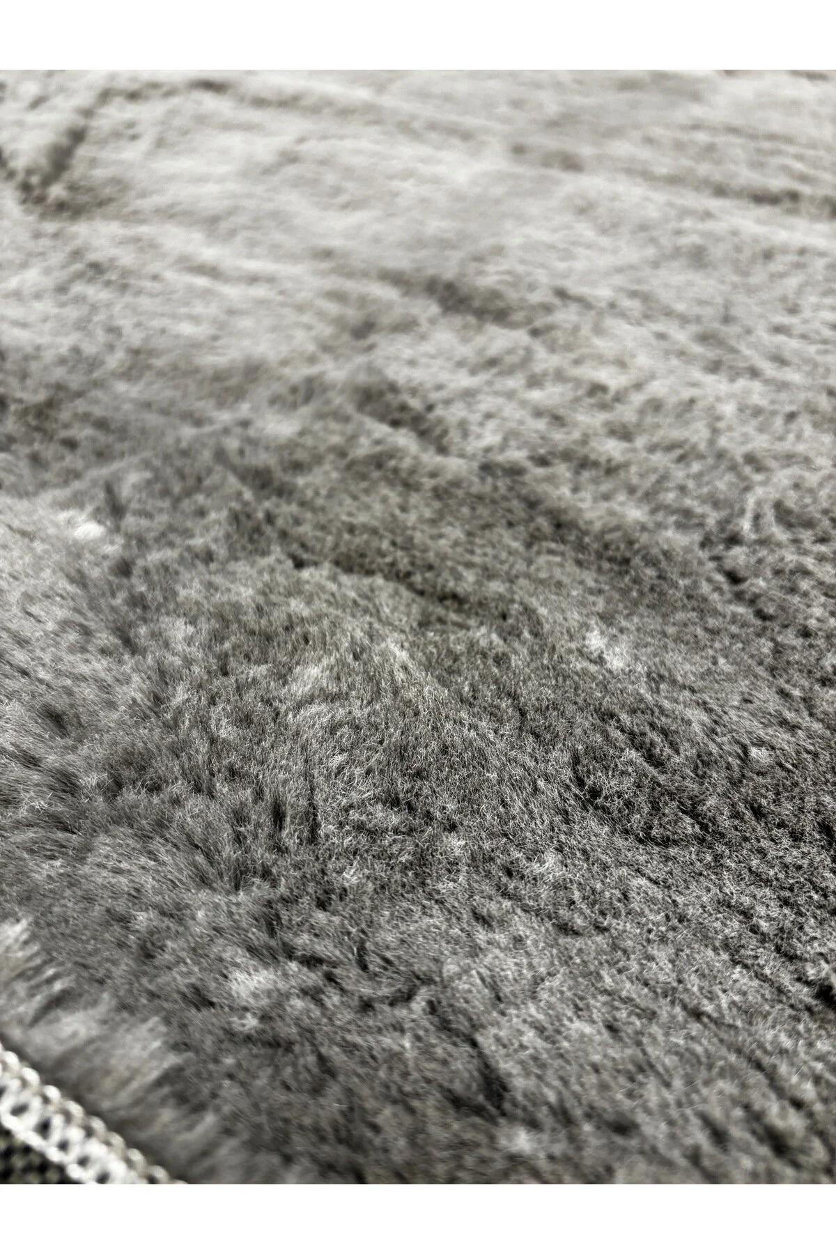 Dinarsu Krem 12 mm Silinebilir Yıkanabilir Kaymaz Dikdörtgen Makine Dokuma Salon Halısı 200x300 cm