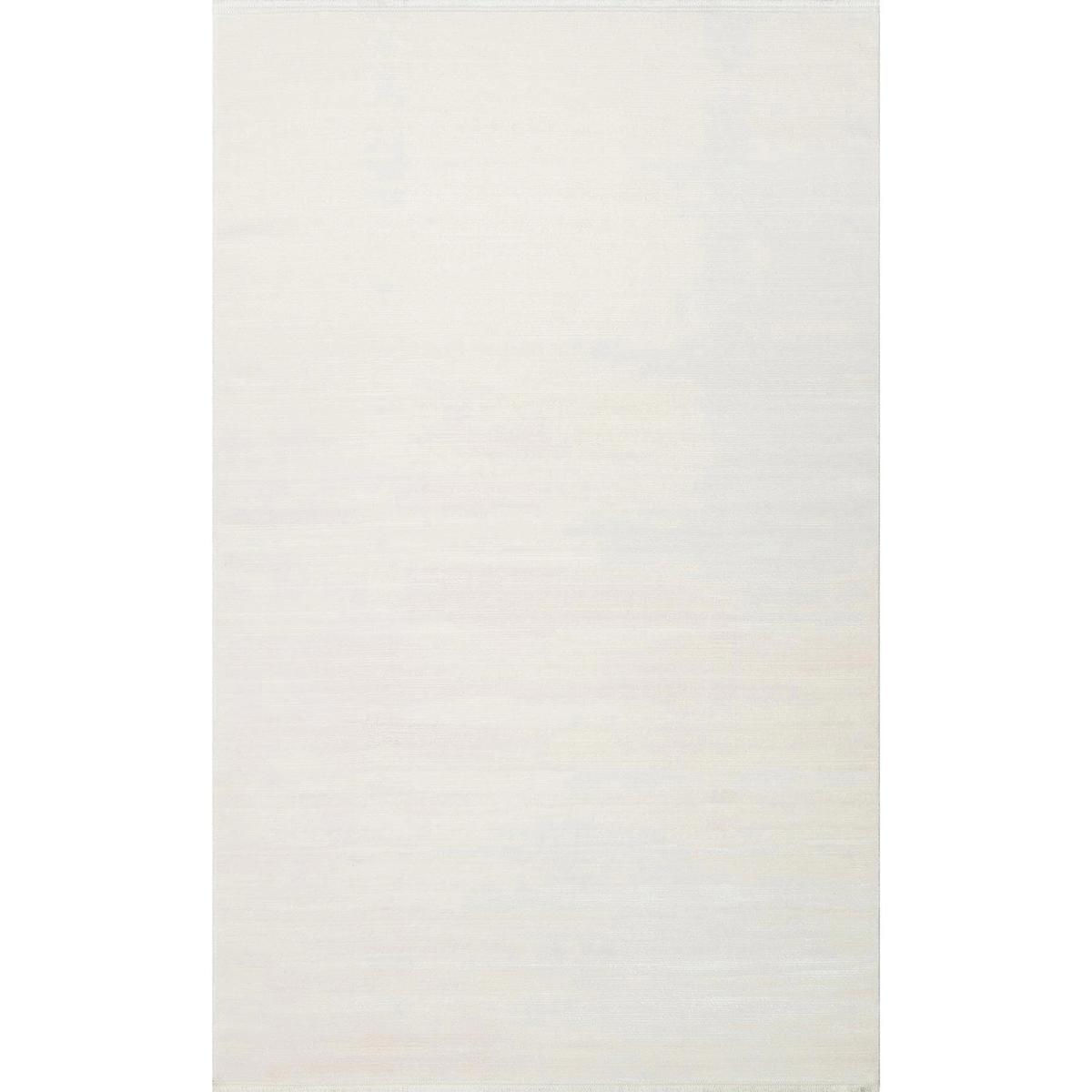 Eko Halı Lykia LYK Krem 6-12 mm Akrilik-Polyester Silinebilir Yıkanabilir Orta Kaymaz Dikdörtgen Makine Dokuma Salon Halısı 80x500 cm