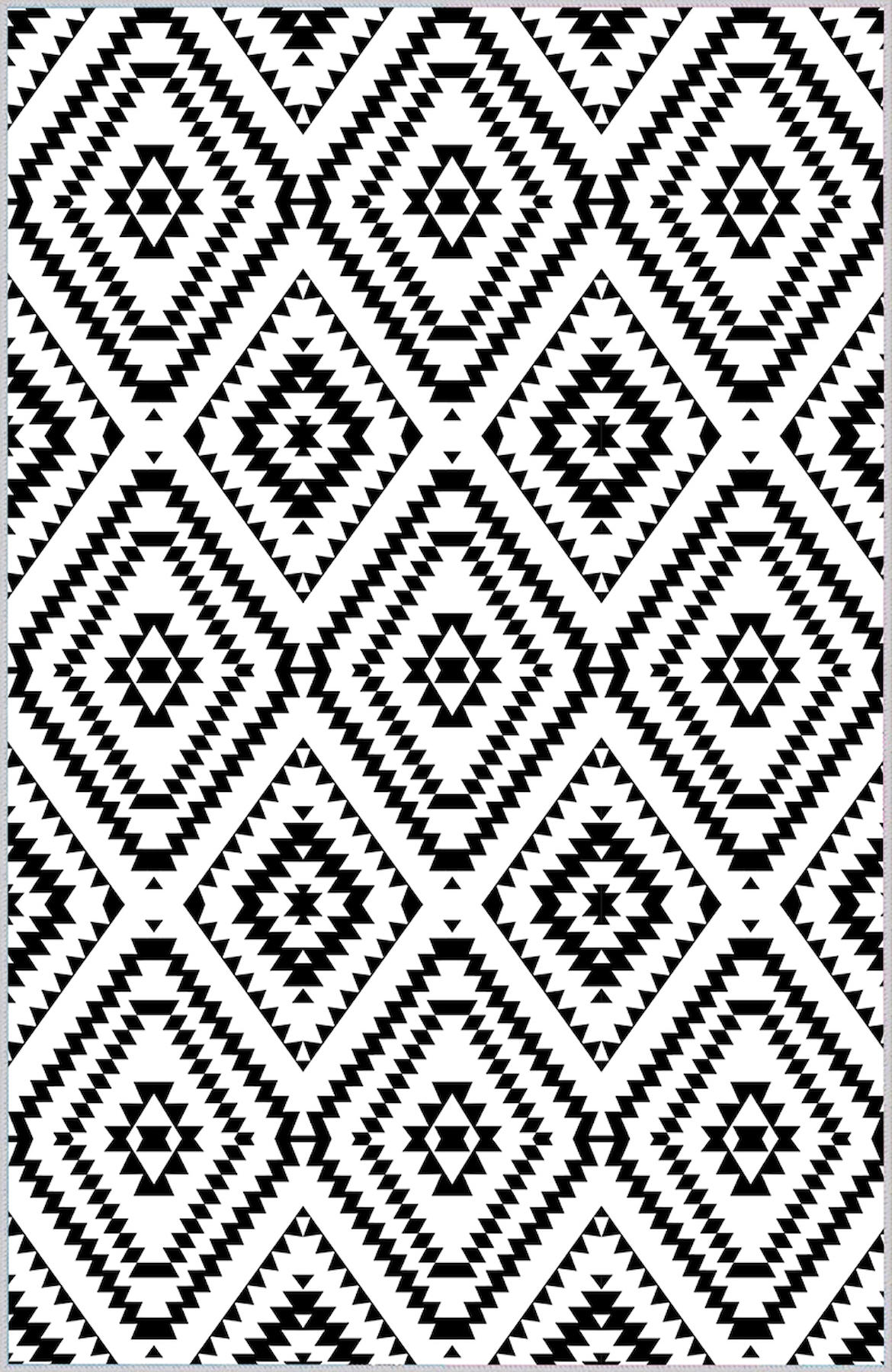 Rovigo Home RVG1491 Çok Renkli 8 mm Polyester Leke Tutmaz-Toz Tutmaz Yıkanabilir İnce Kaymaz Dot Taban Dikdörtgen Makine Dokuma Salon Halısı 160x230 cm