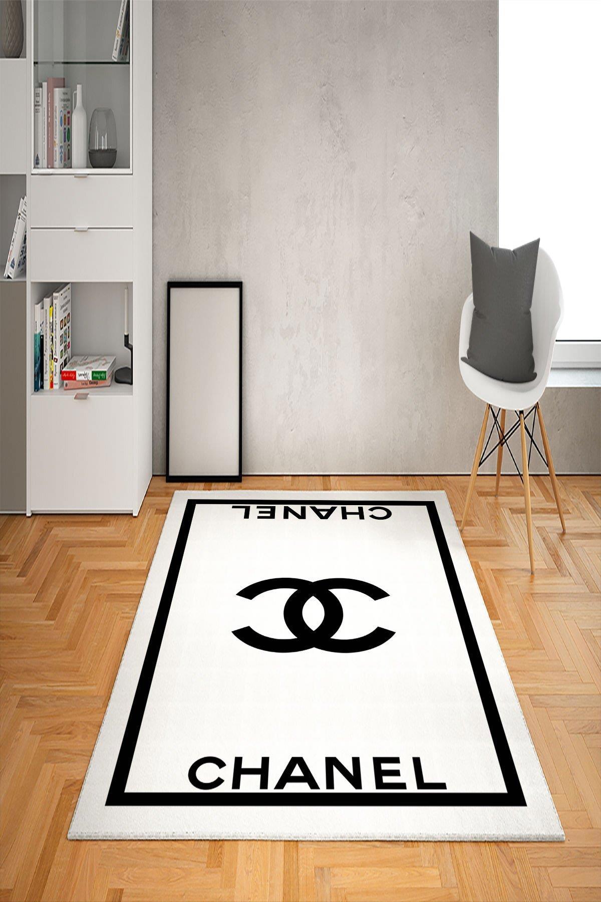 Doruklar Home Collection Beyaz - Siyah 0.7 mm Antibakteriyel Yıkanabilir Kalın Kaymaz Taban Dikdörtgen Makine Dokuma Çocuk Odası Halısı 120x200 cm