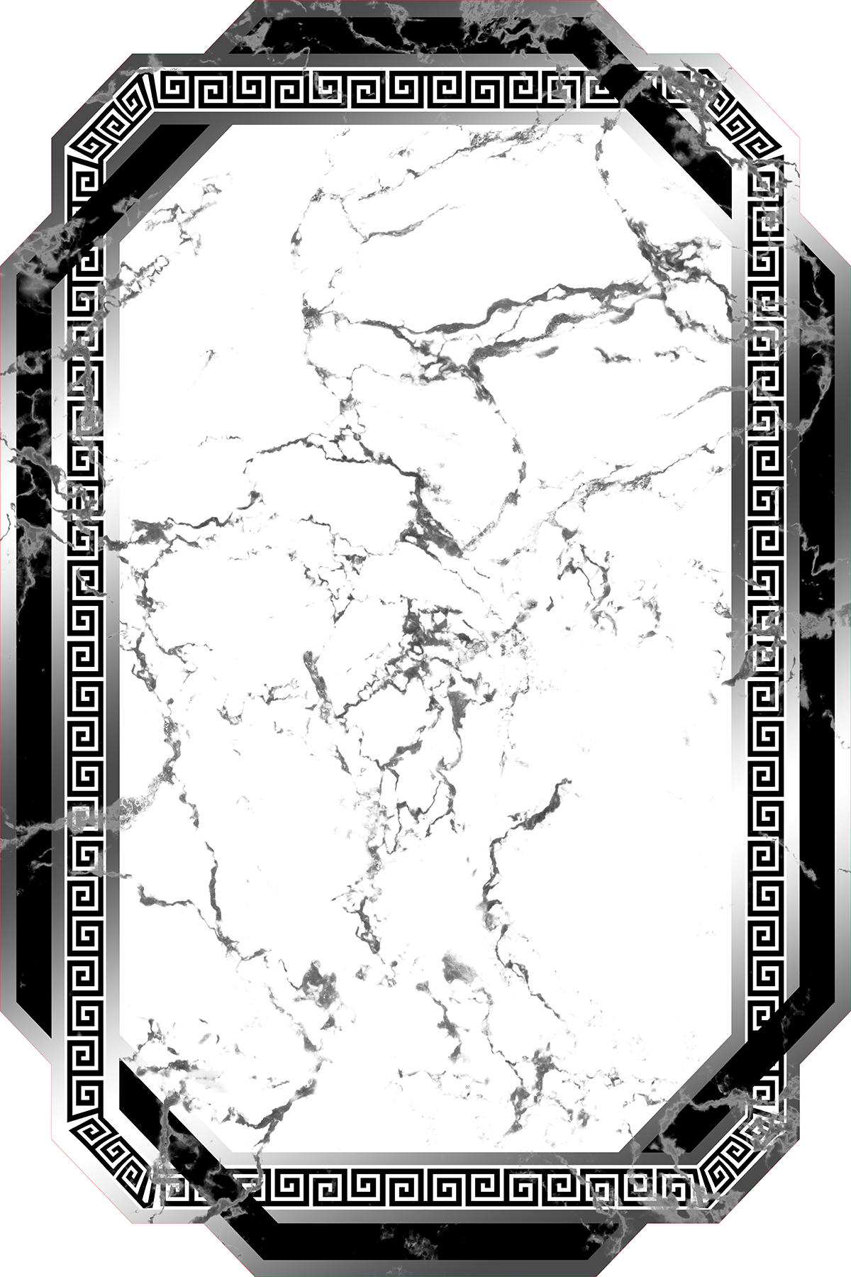 Rovigo Home RVG1915-SM74 Krem 8 mm Polyester Antibakteriyel-Leke Tutmaz-Toz Tutmaz Yıkanabilir İnce Kaymaz Dot Taban Dikdörtgen Makine Dokuma Salon Halısı 80x150 cm
