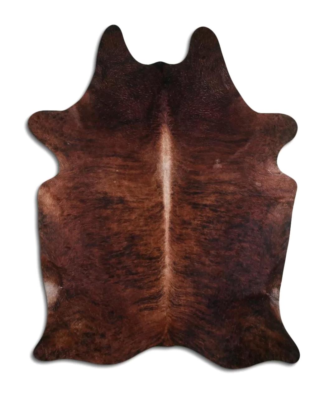 Fiesta Leather Art 104040 Çok Renkli 51 mm Deri Toz Tutmaz Yıkanabilir İnce Kaymaz Deri Taban Oval Makine Dokuma Salon Halısı 140x200 cm