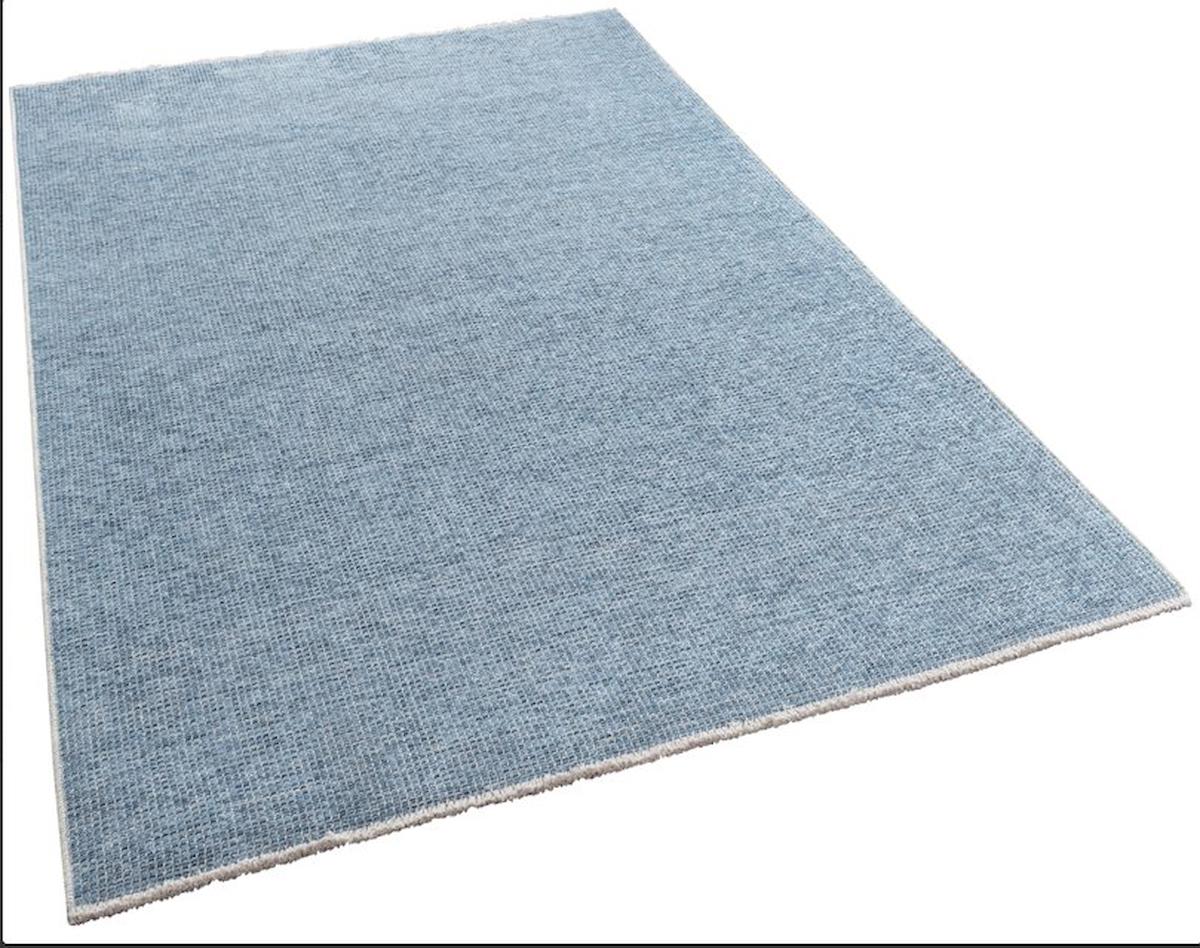 Apex Krem Pamuk Yıkanabilir İnce Kaymaz Dikdörtgen Makine Dokuma Salon Halısı 80x120 cm