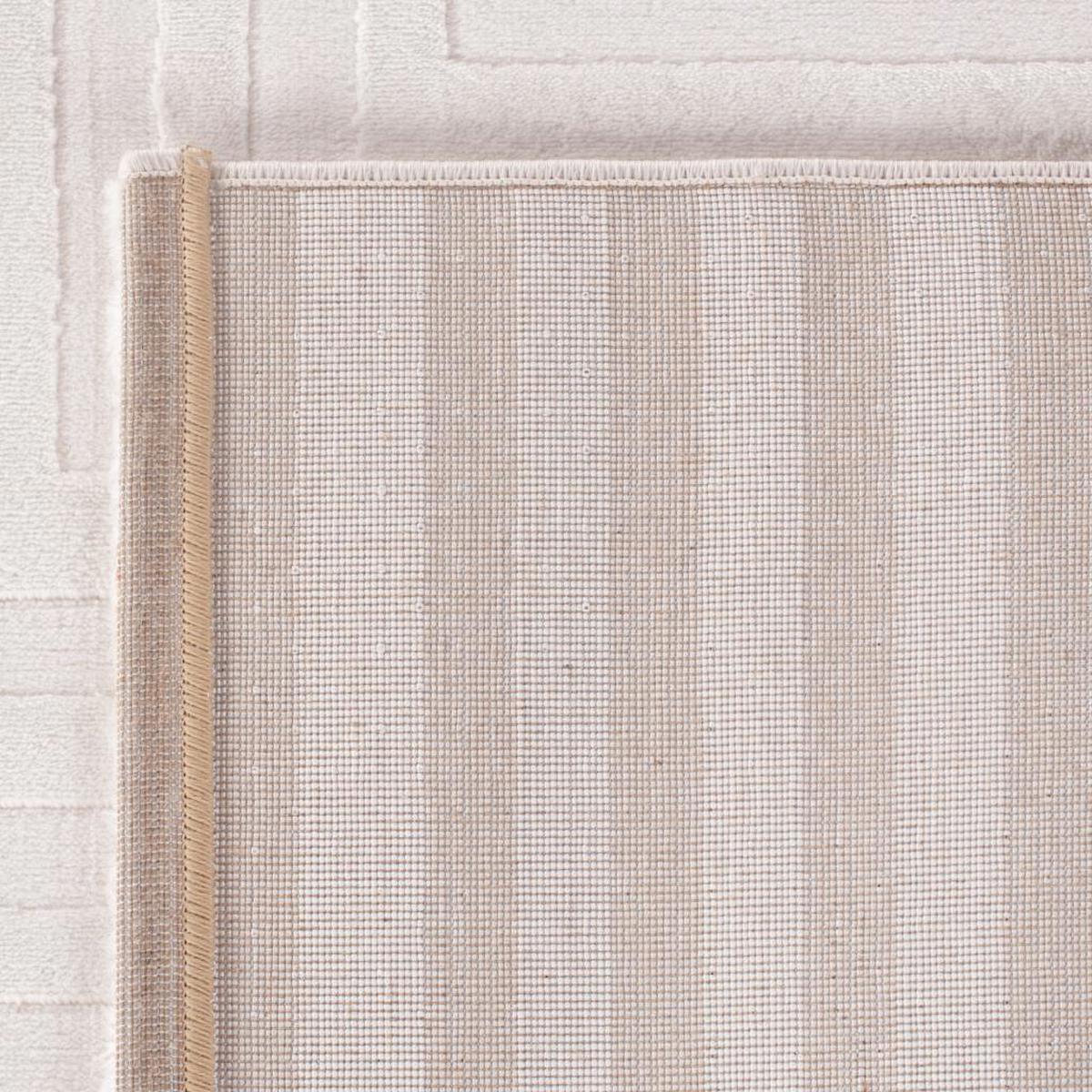 Red Halı Krem 11 mm Polipropilen Antibakteriyel Yıkanabilir Kalın Kaymaz Dikdörtgen Makine Dokuma Salon Halısı 100x300 cm