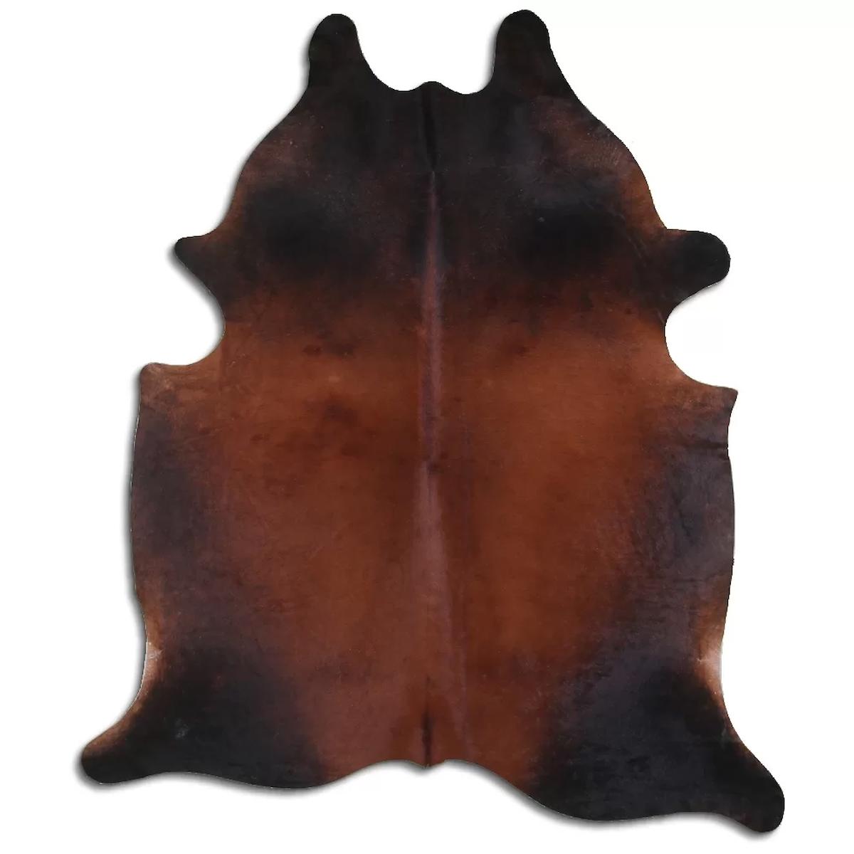 Fiesta Leather Art 65255 Krem 51 mm Deri Toz Tutmaz Yıkanabilir İnce Kaymaz Deri Taban Oval Makine Dokuma Salon Halısı 180x300 cm