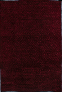 Kreasyon Halı Wellsoft A0070 Bordo 4 mm Şönil Antialerjenik Yıkanabilir İnce Kaymaz Pamuk Taban Dikdörtgen Makine Dokuma Salon Halısı 80x300 cm