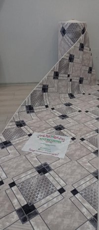 Nivemes Home Jamie Krem Yıkanabilir Kaymaz Taban Dikdörtgen Makine Dokuma Halı 100x150 cm
