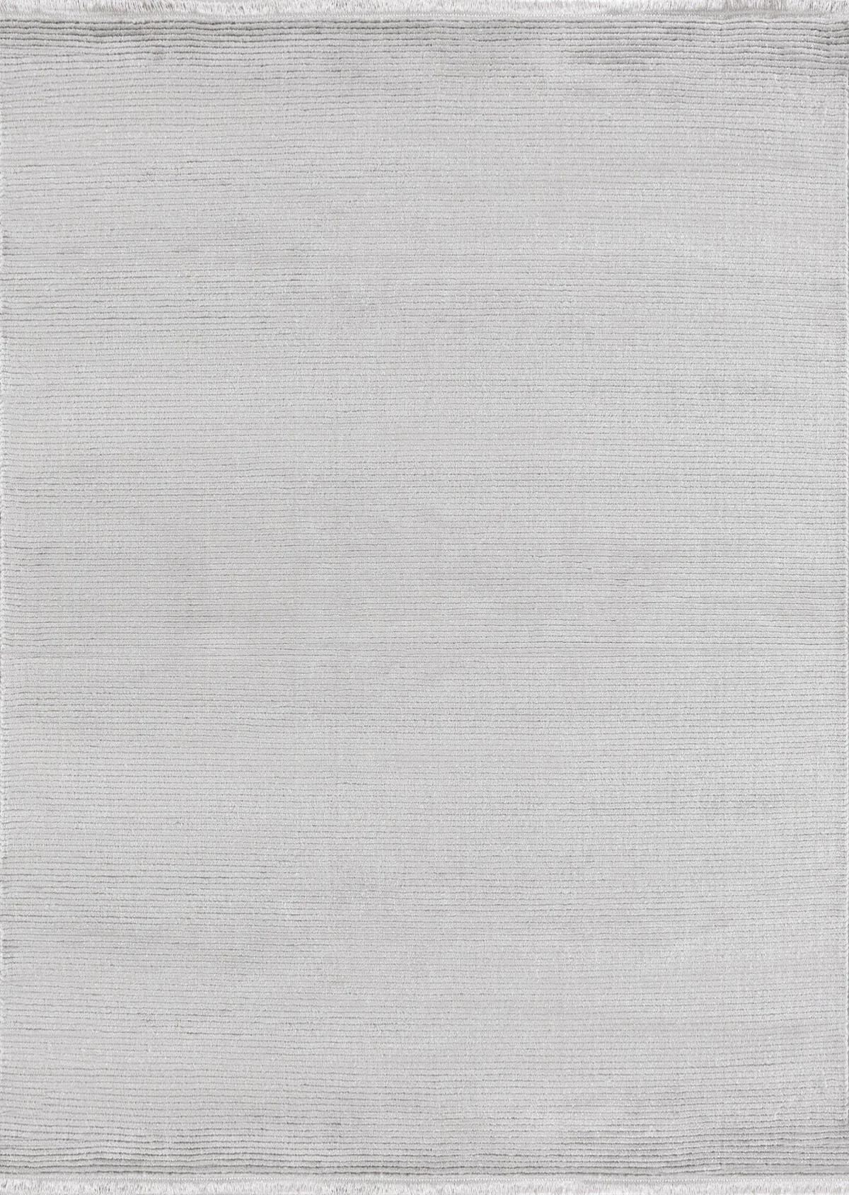 Athena Concept Tiviti Gri 10 mm Polyester Antibakteriyel Yıkanabilir İnce Kaymaz Pamuk Taban Dikdörtgen Makine Dokuma Antre-Oturma Odası-Salon-Yatak Odası Halısı 80x300 cm
