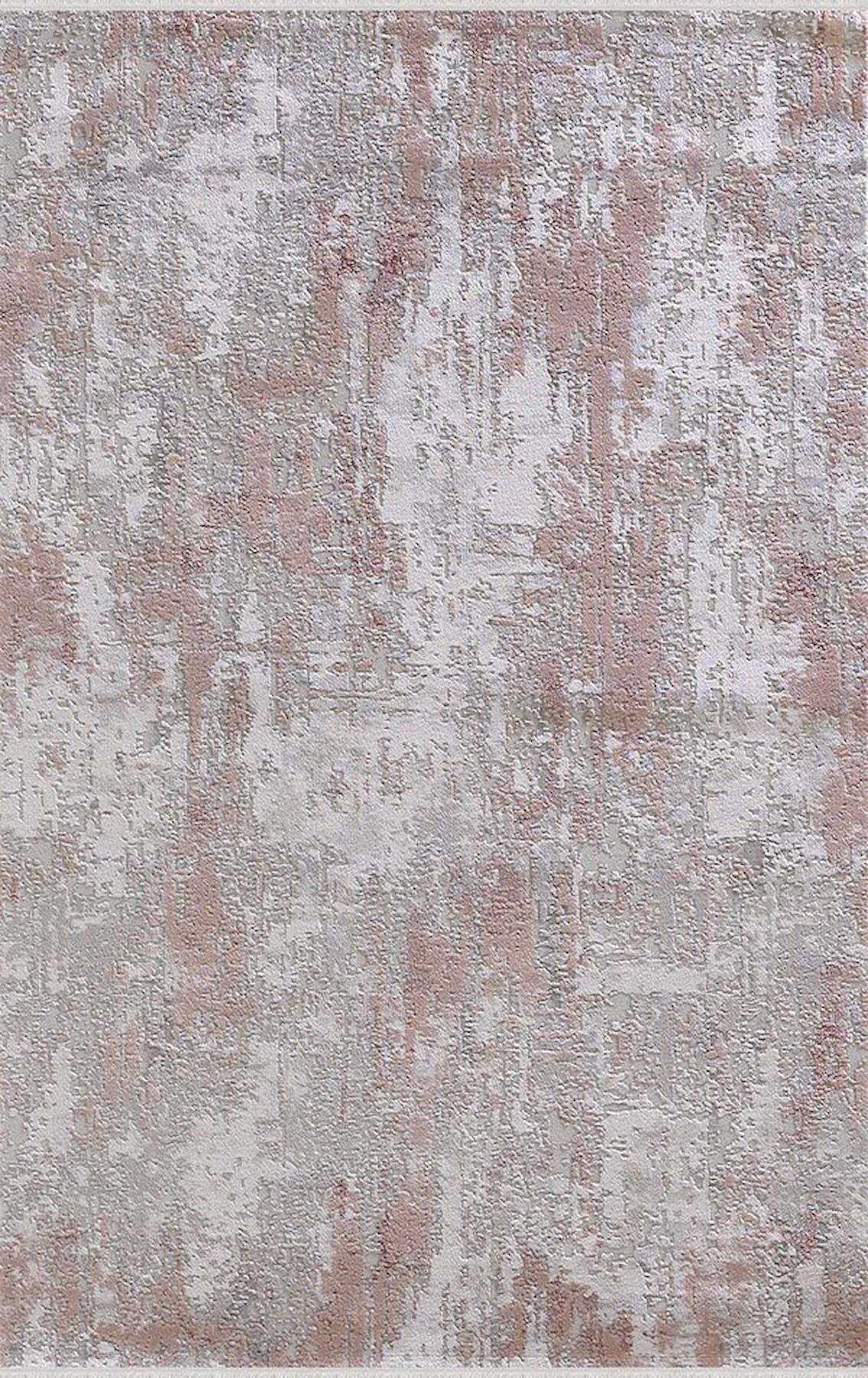 Merinos Diyez 34932 Krem 9 mm Akrilik Yıkanabilir İnce Kaymaz Dikdörtgen Makine Dokuma Salon Halısı 160x230 cm