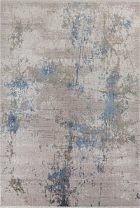 Elexsus Olimpos 1925 Çok Renkli 8 mm Viskon Silinebilir Yıkanabilir Orta Kaymaz Dikdörtgen Makine Dokuma Oturma Odası-Salon Halısı 150x250 cm