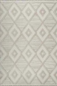Kreasyon Halı Zenucci 1467 Gri 8 mm Akrilik Yumuşak Yıkanabilir İnce Kaymaz Dikdörtgen Makine Dokuma Salon Halısı 200x200 cm
