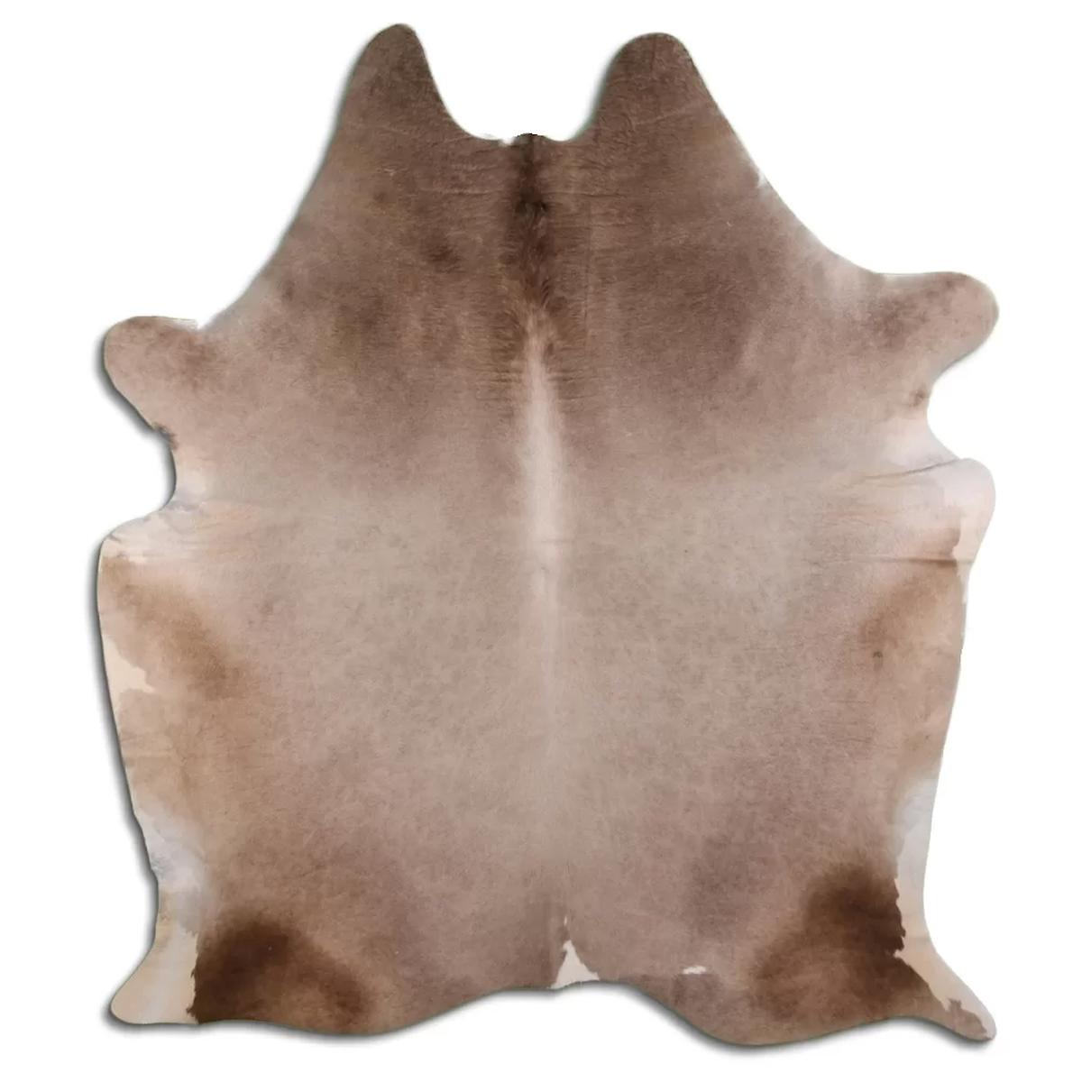 Fiesta Leather Art 104493 Çok Renkli 51 mm Deri Toz Tutmaz Yıkanabilir İnce Kaymaz Deri Taban Oval Makine Dokuma Salon Halısı 80x100 cm