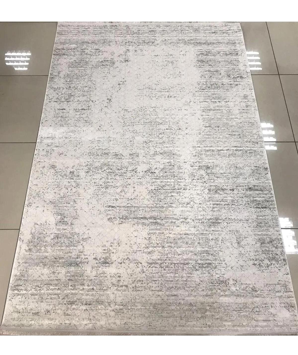Merinos Lion 62750 Krem 8.5 mm Mikropolyester Antibakteriyel Yıkanabilir Kalın Kaymaz Dikdörtgen Makine Dokuma Salon Halısı 160x230 cm