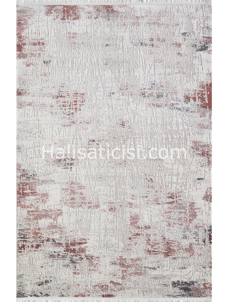 Gümüşsuyu Legro 11542 Krem 8 mm Akrilik Toz Tutmaz Yıkanabilir İnce Kaymaz Dikdörtgen Makine Dokuma Salon Halısı 160x230 cm