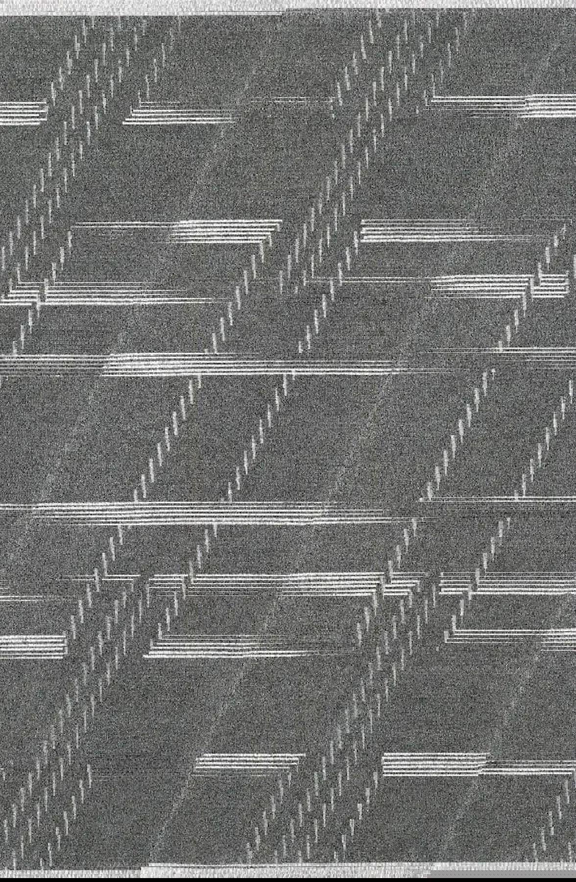 Pierre Cardin Greyna GN06A Antrasit Gri 0.8 mm Akrilik Antibakteriyel Yıkanabilir İnce Kaymaz Dikdörtgen Makine Dokuma Salon Halısı 200x290 cm