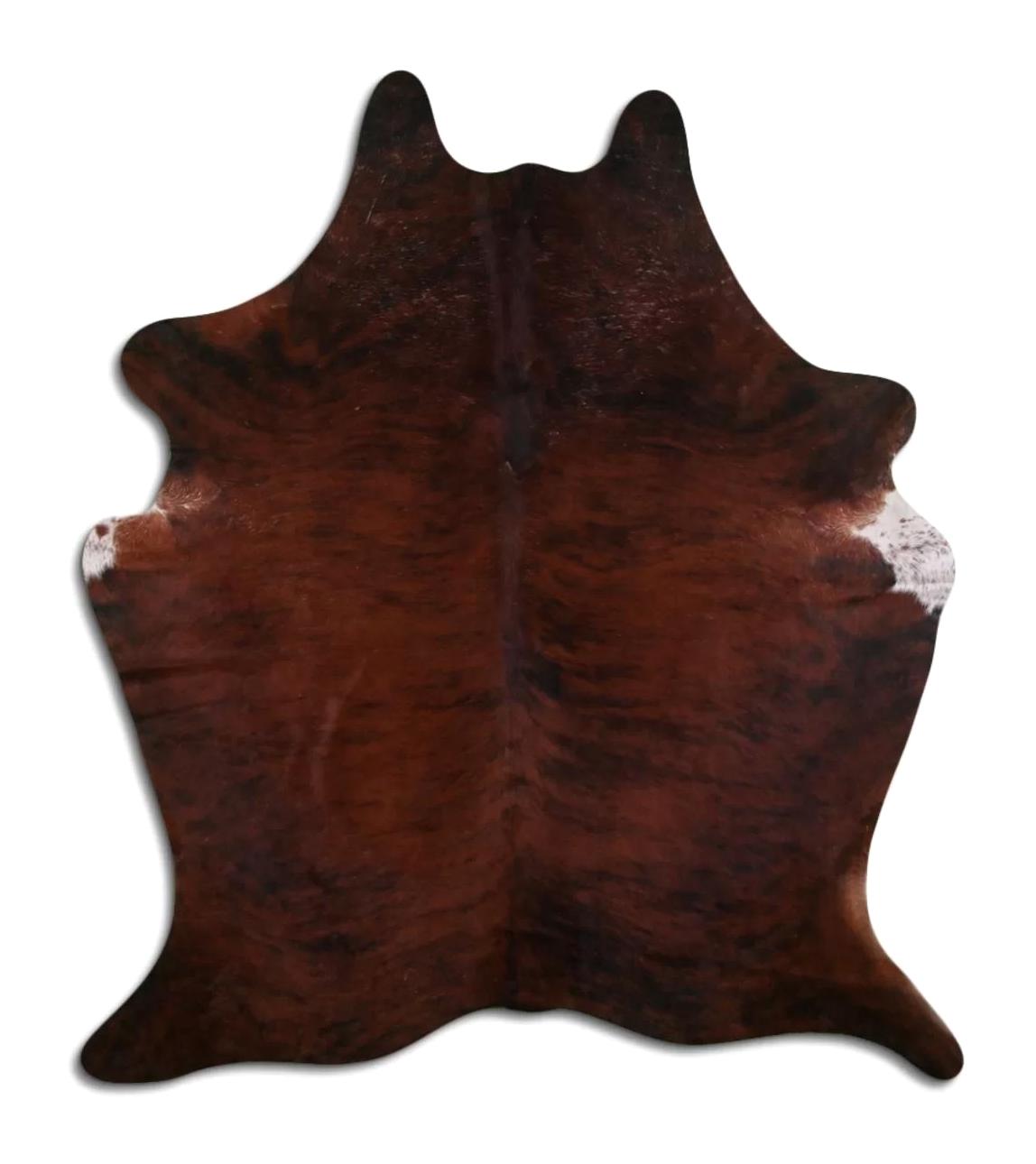 Fiesta Leather Art 104475 Çok Renkli 51 mm Deri Toz Tutmaz Yıkanabilir İnce Kaymaz Deri Taban Oval Makine Dokuma Salon Halısı 120x120 cm