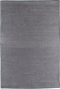 Kreasyon Halı Wellsoft A0038 Gri 4 mm Şönil Antialerjenik Yıkanabilir İnce Kaymaz Pamuk Taban Dikdörtgen Makine Dokuma Salon Halısı 160x230 cm