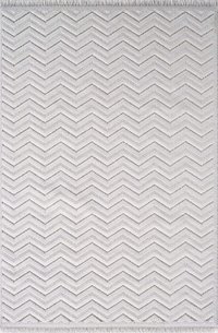 Gümüşsuyu Daisy 16884 Krem 8 mm Polipropilen Yıkanabilir İnce Kaymaz Dikdörtgen Makine Dokuma Salon Halısı 180x180 cm