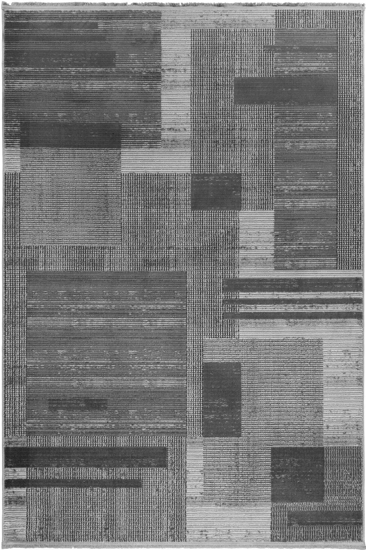 Tuğra Halı Rixos Carisma CR17 Krem 7 mm Polyester Yıkanabilir Kalın Kaymaz Taban Dikdörtgen Makine Dokuma Salon Halısı 100x200 cm
