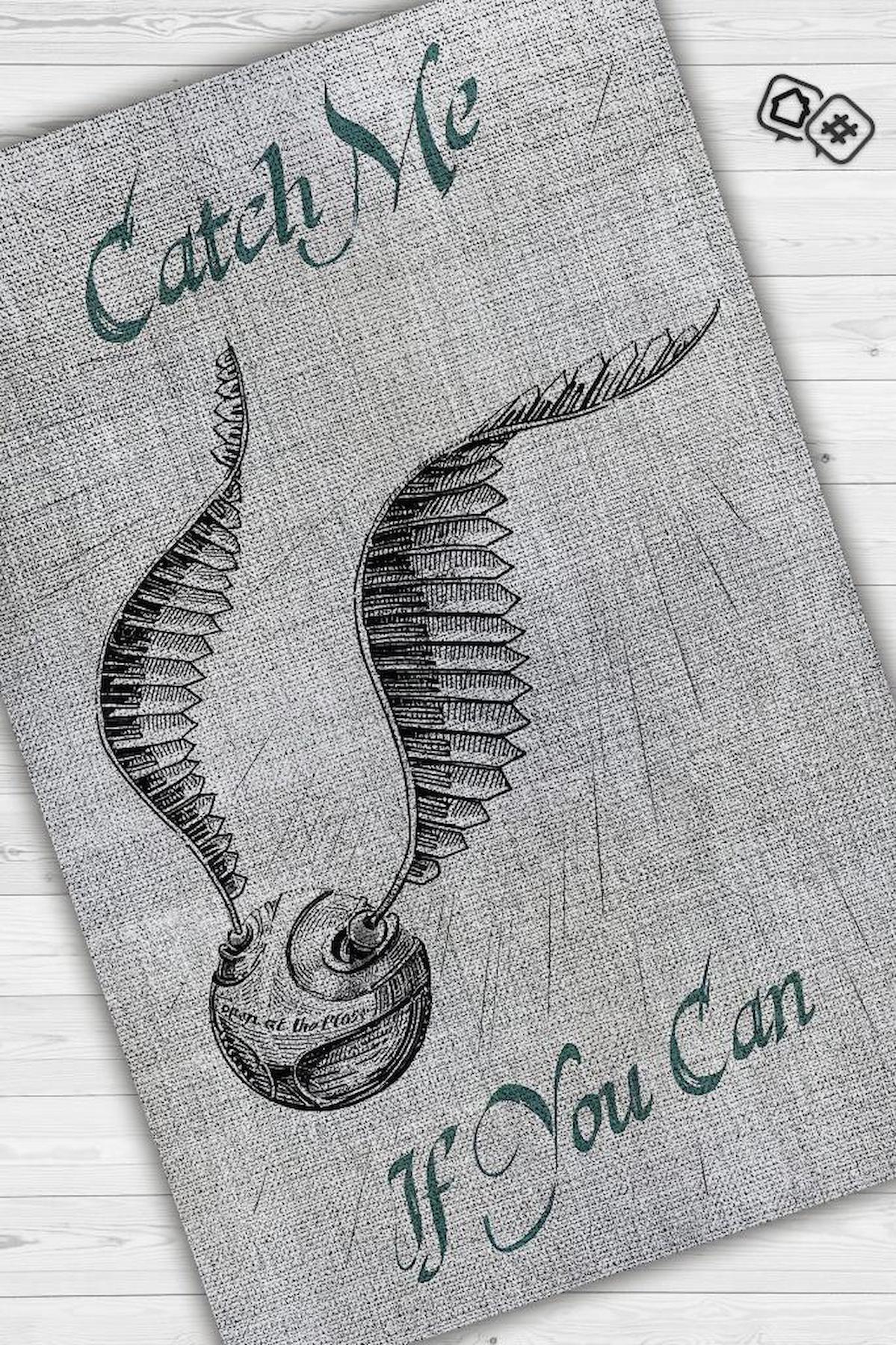 Homshtag Harry Potter Gri 4 mm Pamuk Antistatik Yıkanabilir İnce Kaymaz Dikdörtgen Makine Dokuma Genç Odası Halısı 80x180 cm