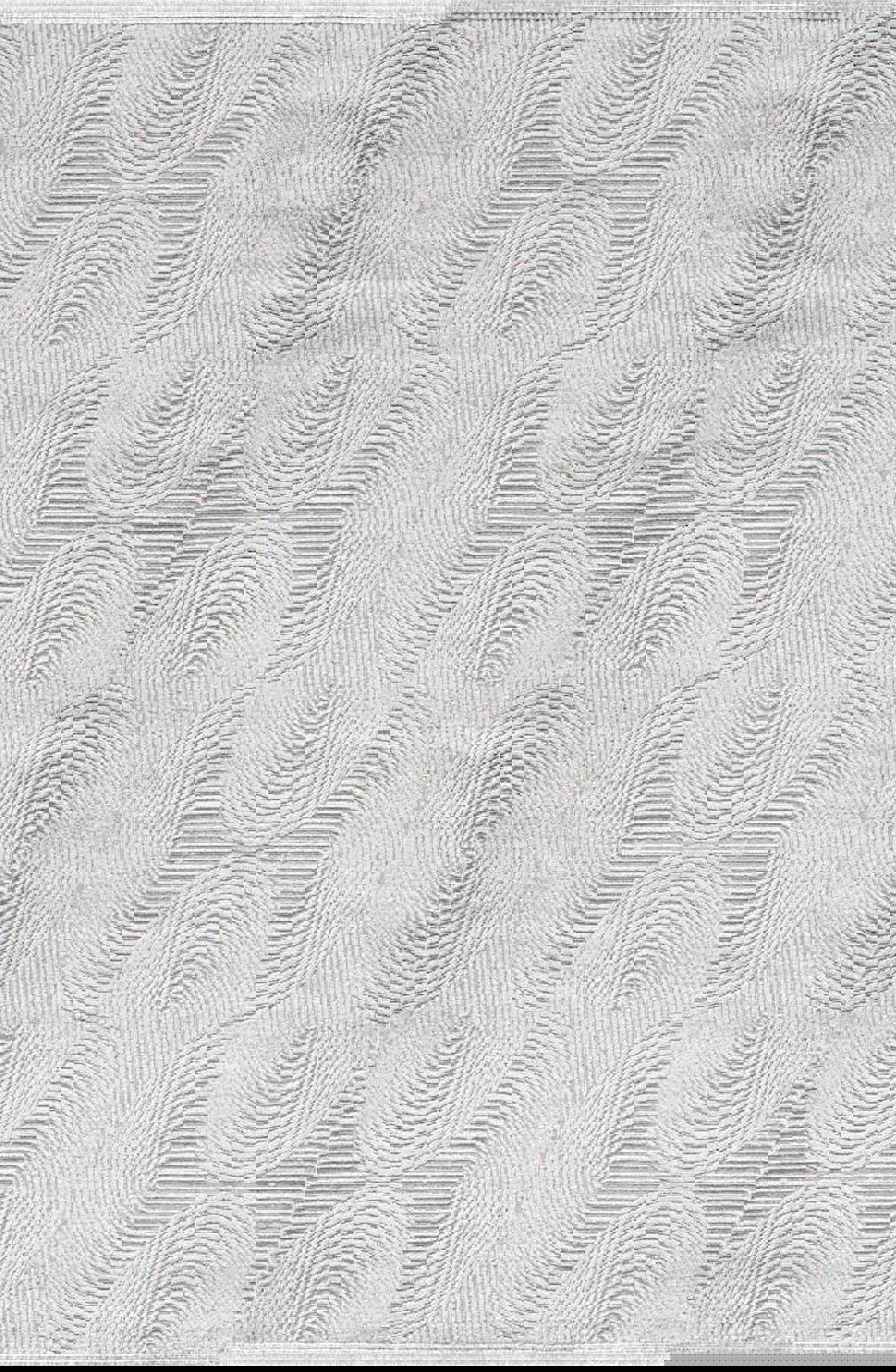 Pierre Cardin Jardin JN03A Gri 0.8 mm Akrilik Antibakteriyel Yıkanabilir İnce Kaymaz Dikdörtgen Makine Dokuma Salon Halısı 100x200 cm